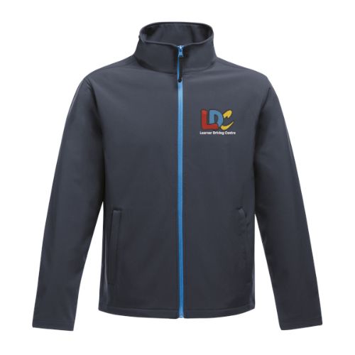 LDC Regatta Professional Ablaze Printable Softshell Navy/French Blue